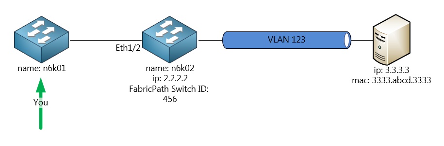 Fabric Path Logical Network Diagram